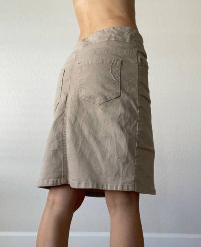 Khaki Cargo Skort Tan Size 6P