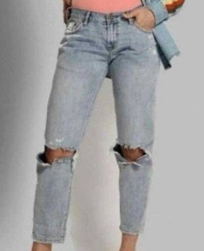 One Teaspoon  Awesome Baggies in Montana Blue distressed jeans Size 27 NIB