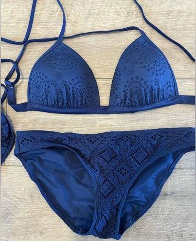 Aerie Navy  bikini with 2 tops