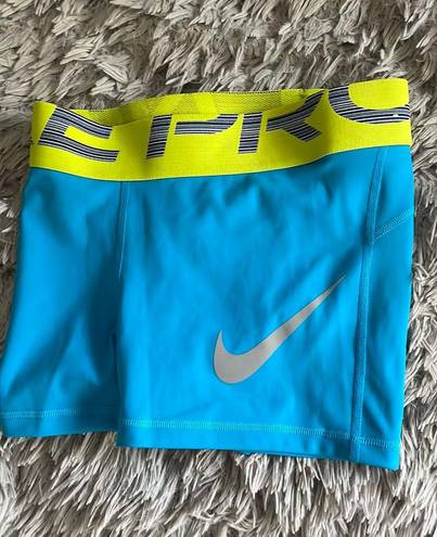 Nike Pro Blue Spandex