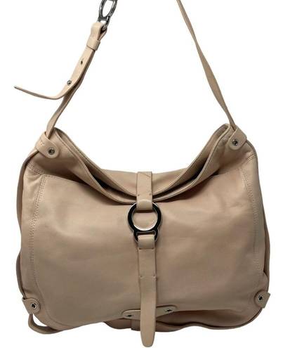 DKNY  peach/nude leather shoulder bag