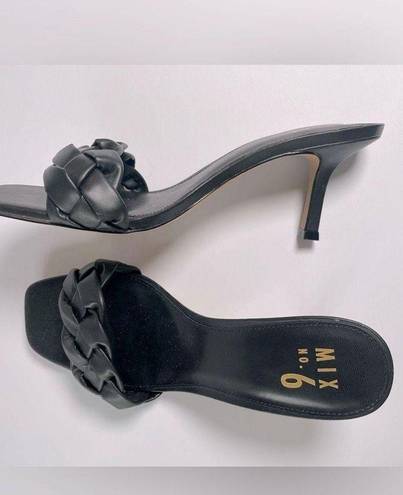 mix no. 6  Elandra Black Sandal Size 9.5 New