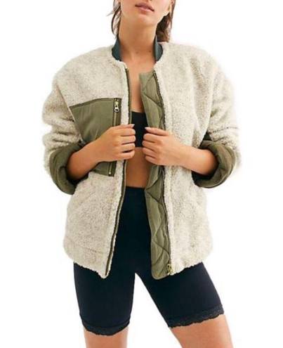 Free People Rivington Sherpa Jacket NEW!