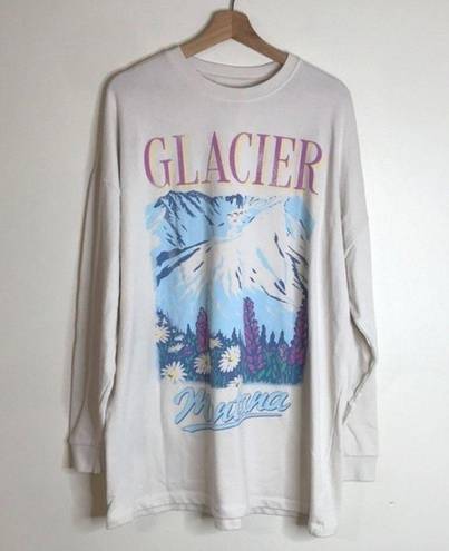 Grayson Threads Graysons threads glacier Montana oversized pullover sweater size XL