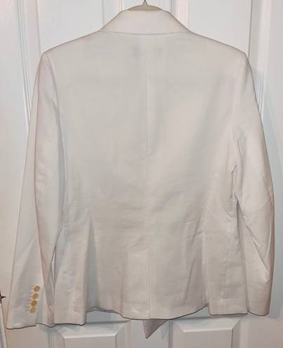 Talbots NWOT  White Suit Jacket