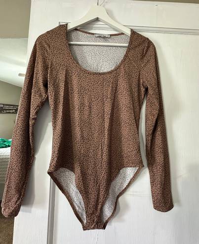 Gaze USA Gaze Cheetah Long Sleeve Bodysuit