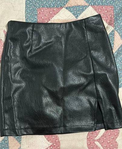 Target Leather Skirt