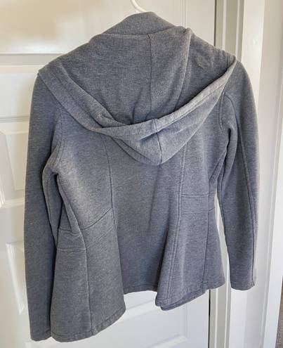 Guess grey coat  button up