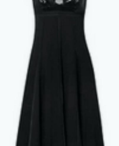 Jason Wu Grey  Cutout sequined satin trimmed twill black size 12