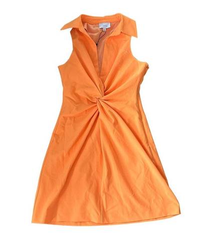 Cinq à Sept NEW  Sleeveless McKenna Dress Clementine Orange