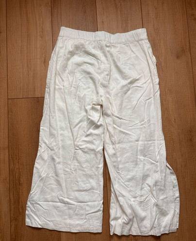 Abercrombie & Fitch  linen split hem pants