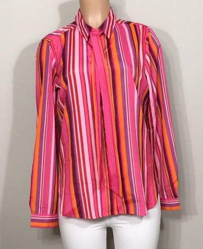 Isaac Mizrahi Isaac Mizarahi stripe shirt. NWT