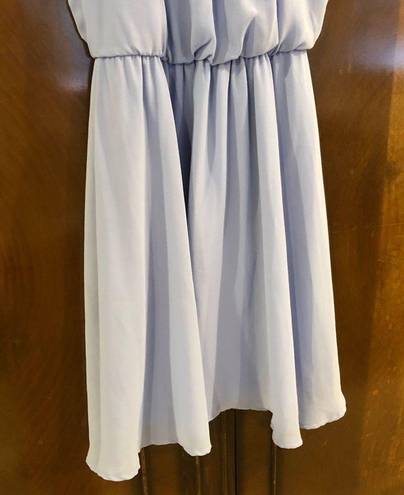 Lush Clothing Lush Periwinkle Blue High Neck Dress size XS