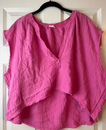 Aerie Pink Blouse