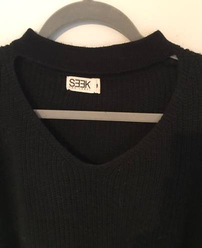 SEEK the Label Black Sweater