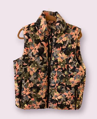 Vera Bradley NWT floral puffer vest. Multi Size XL - $32 (50% Off