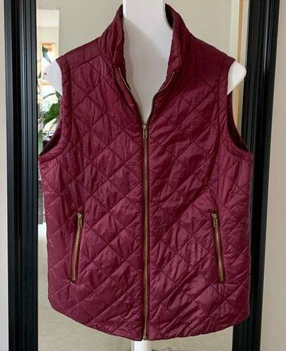 easel  Plum Vest