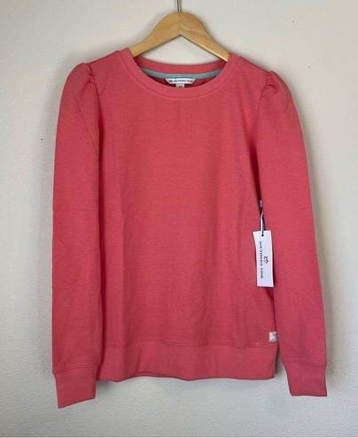 Southern Tide NWT  Jayne Terry Sweatshirt Rogue Red Crewneck