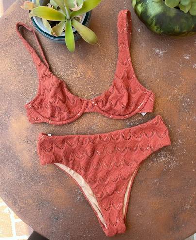 Rhythm ribbed bikini set