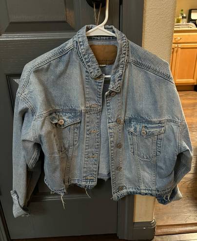 American Eagle Jean Jacket Cropped