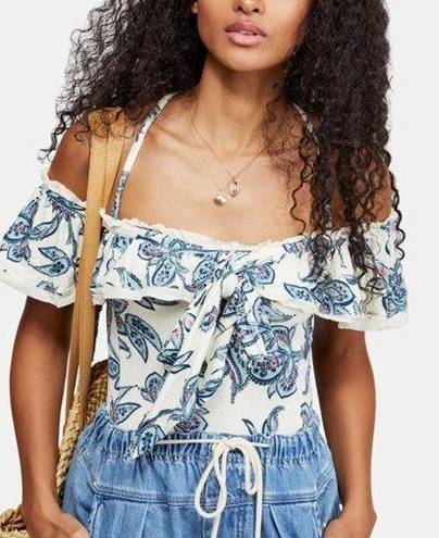 Free People  Cha Cha Ruffle Top