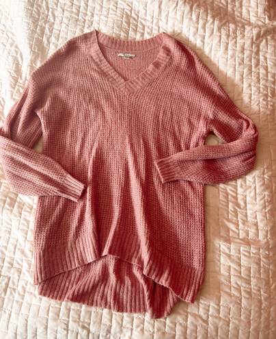 American Eagle Oversized Dreamspun V-Neck Sweater Size XS