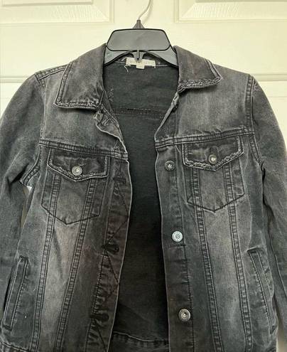 Wishlist Small Black Washed Denim Jacket WORN ONCE