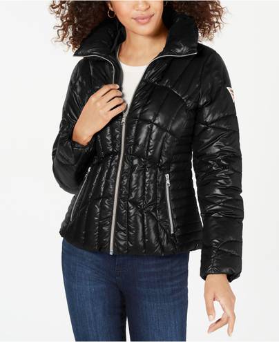 Guess High-Shine Puffer Jacket 