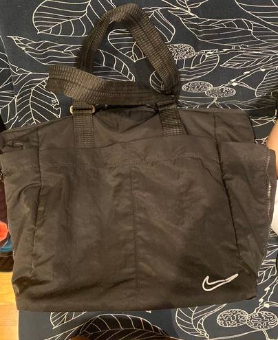 Nike One Luxe Black Tote Gym Bag