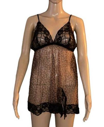 Frederick's of Hollywood Frederick’s of Hollywood leopard print nightie