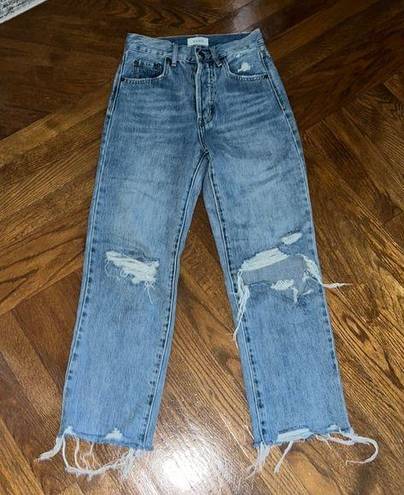 Pistola  denim high rise distressed jeans