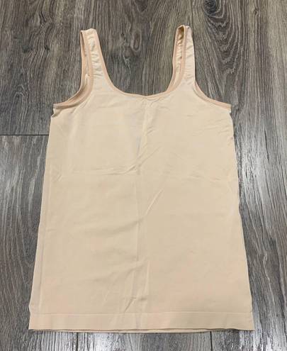 Carole Hochman Nude Scoop Neck Tank Top