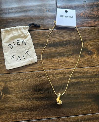 Madewell Teardrop Necklace