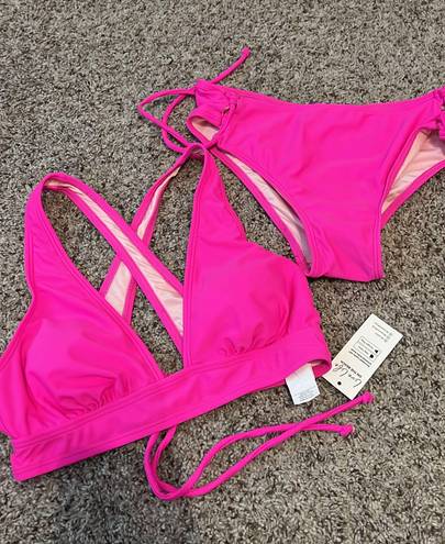 Cupshe Pink Bikini Set