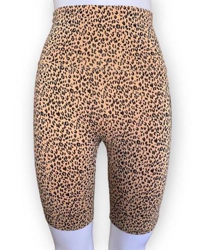 BP Leopard Print Bike Shorts