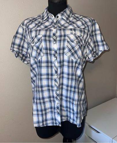 Harley Davidson  Plaid Shirt size XL