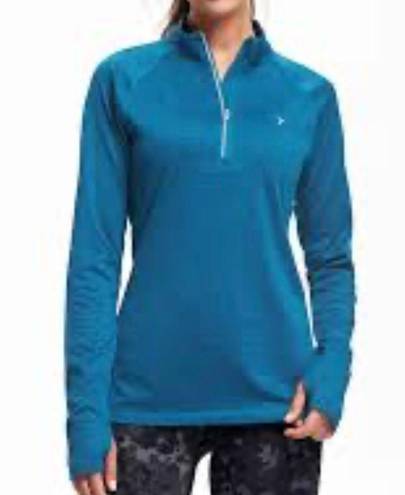 Old Navy Active Go-Dry Semi Fitted 1/4 Zip Pullover