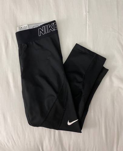 Nike Pro Girl’s Capri Leggings Dri-Fit Black sz XL 