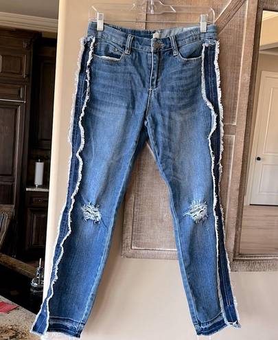 Ban Jara  Jeans Stretchy Denim Boho Shabby Chic Womens 26