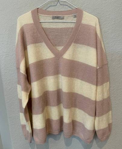 ALLSAINTS  Byers Stripe V-Neck Sweater (S)