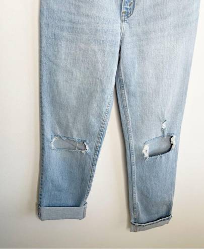 Abercrombie & Fitch ABERCROMBIE Ultra High Rise 90s Straight Leg Jeans Size 28 Tall