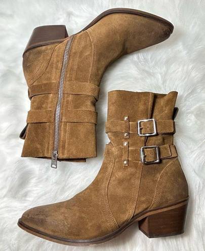 ALLSAINTS 🌟HOST PICK🌟 HARRIET SUEDE HEELED ANKLE BOOTS SUEDE Size EU 41