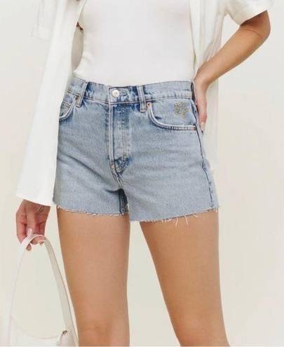 Reformation  Charlie Denim Shorts