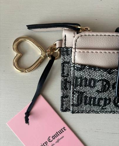 Juicy Couture NWT  grey and cream monogrammed wallet