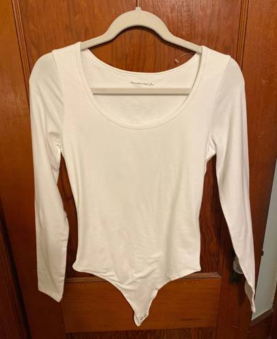 Abercrombie & Fitch White Bodysuit