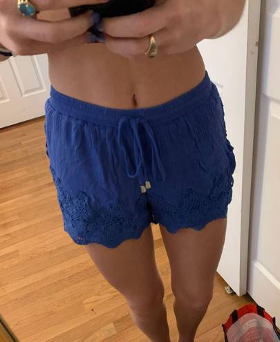 Alya blue shorts