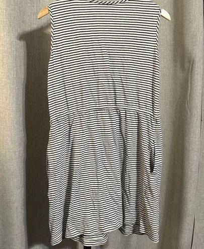 Steven Alan Steve Alan Sleeveless Striped Romper style dress - size medium