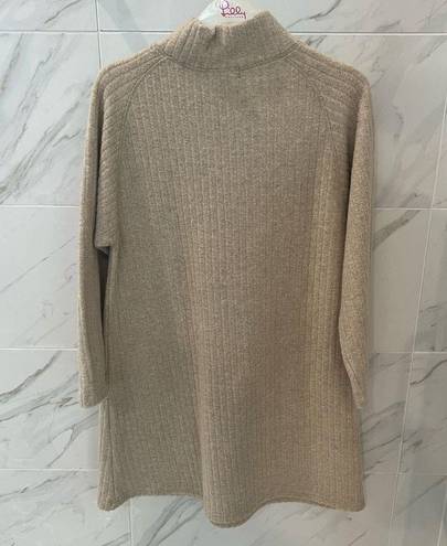 The Territory Ahead  wool mock neck sweater dress