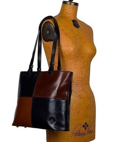 Patricia Nash  Braden Colorblock Leather Tote Bag w/bag & Card New with Tag (NWT)