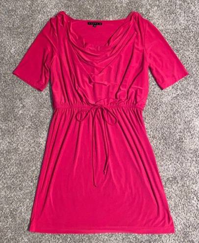 Tiana B . Pink Short Sleeve Dress